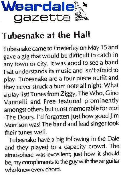 Weardale Gazette May 2004