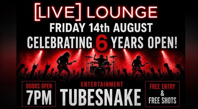 Live Lounge 6 Years